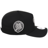 Toronto Blue Jays Toronto Crown the City - Liquid Titanium New Era 9FORTY (Black/Black)