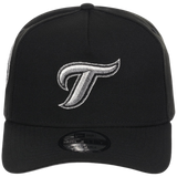 Toronto Blue Jays Toronto Crown the City - Liquid Titanium New Era 9FORTY (Black/Black)