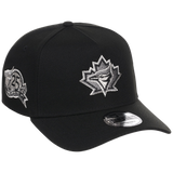Toronto Blue Jays Toronto Crown the City - Liquid Titanium New Era 9FORTY (Black/Black)