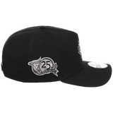 Toronto Blue Jays Toronto Crown the City - Liquid Titanium New Era 9FORTY (Black/Black)