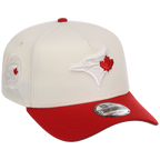 Toronto Blue Jays Toronto Crown the City - Chrome Pop Red New Era 9FORTY (Chrome/Red)