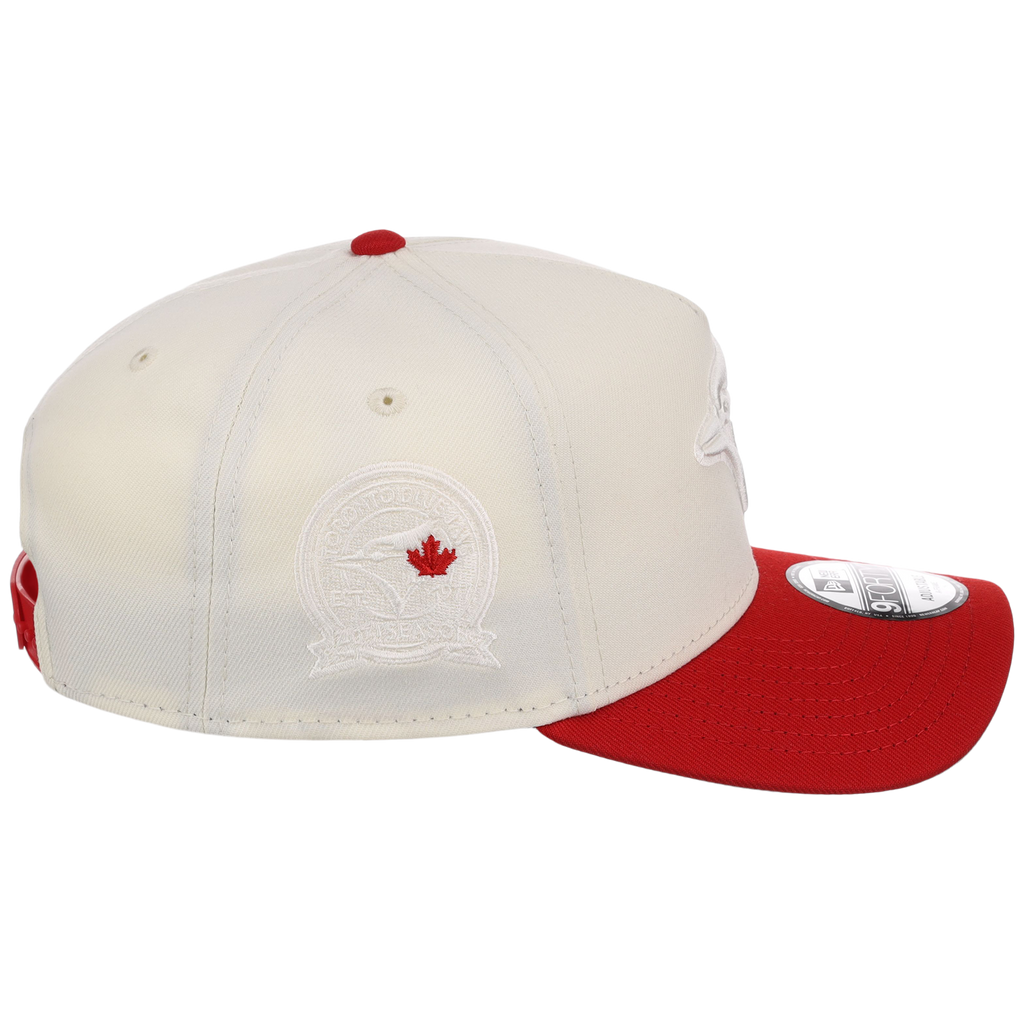 Toronto Blue Jays Toronto Crown the City - Chrome Pop Red New Era 9FORTY (Chrome/Red)