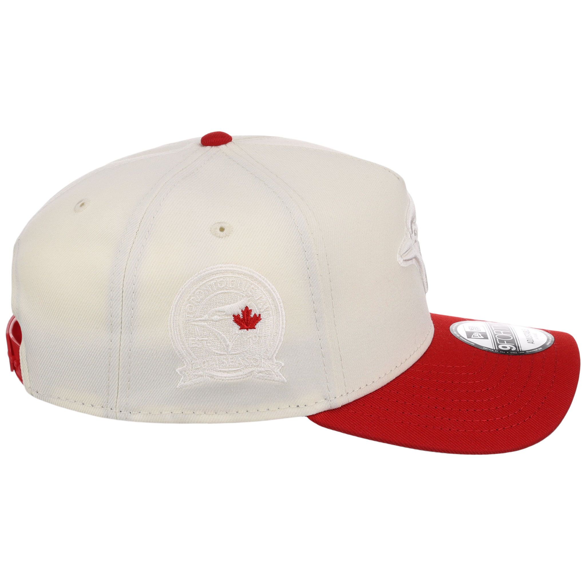Toronto Blue Jays Toronto Crown the City - Chrome Pop Red New Era 9FORTY (Chrome/Red)