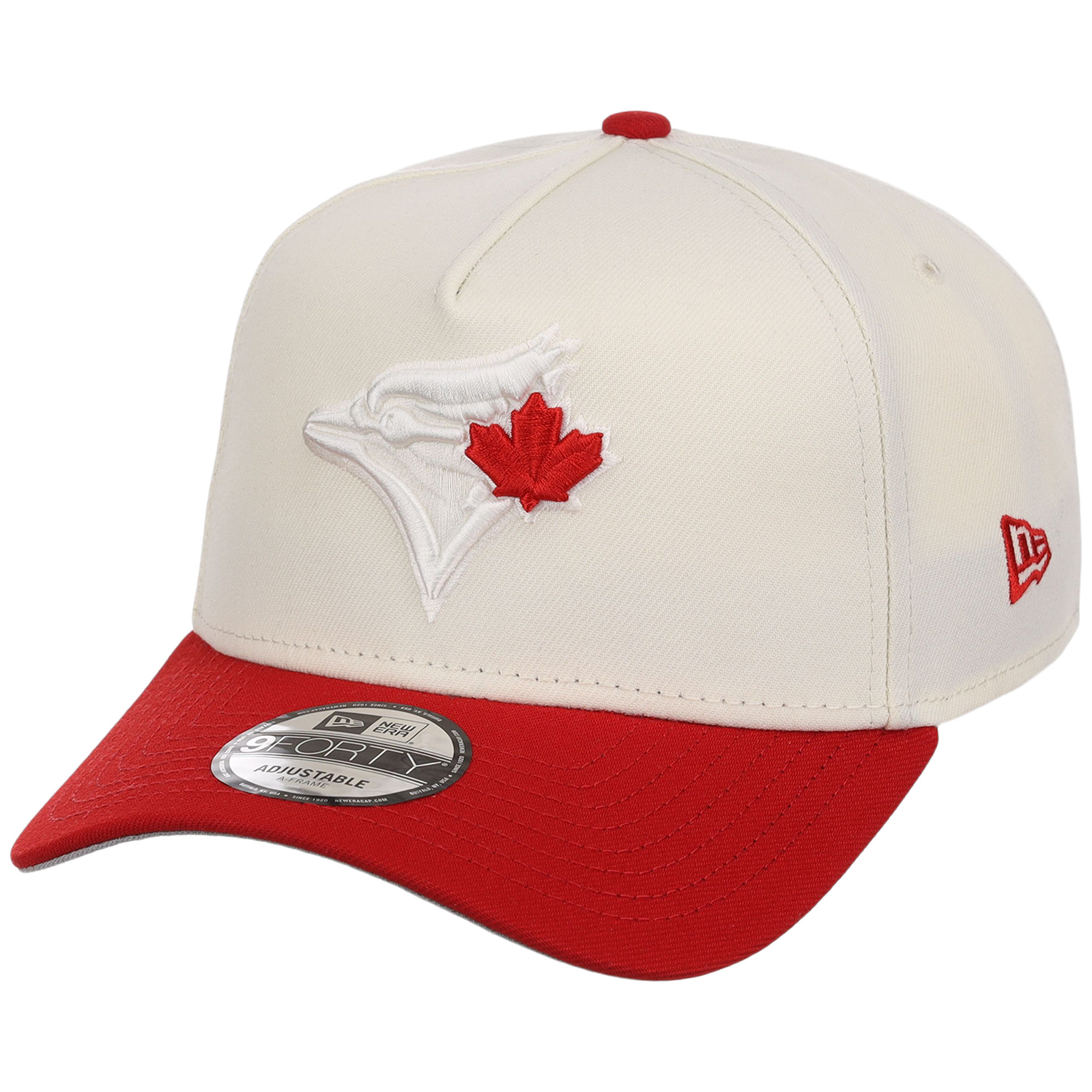 Toronto Blue Jays Toronto Crown the City - Chrome Pop Red New Era 9FORTY (Chrome/Red)