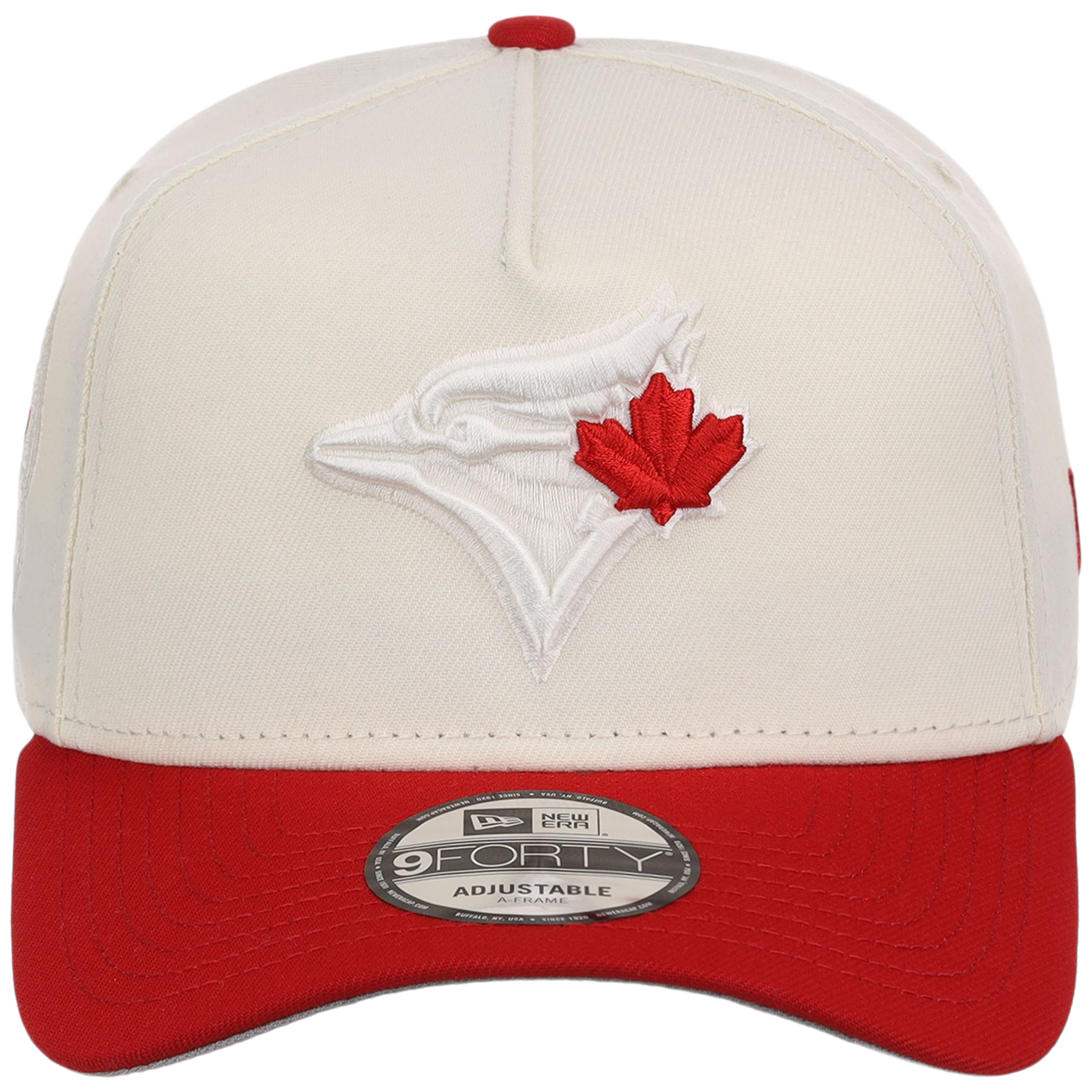 Toronto Blue Jays Toronto Crown the City - Chrome Pop Red New Era 9FORTY (Chrome/Red)