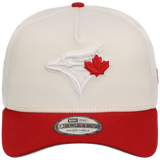 Toronto Blue Jays Toronto Crown the City - Chrome Pop Red New Era 9FORTY (Chrome/Red)