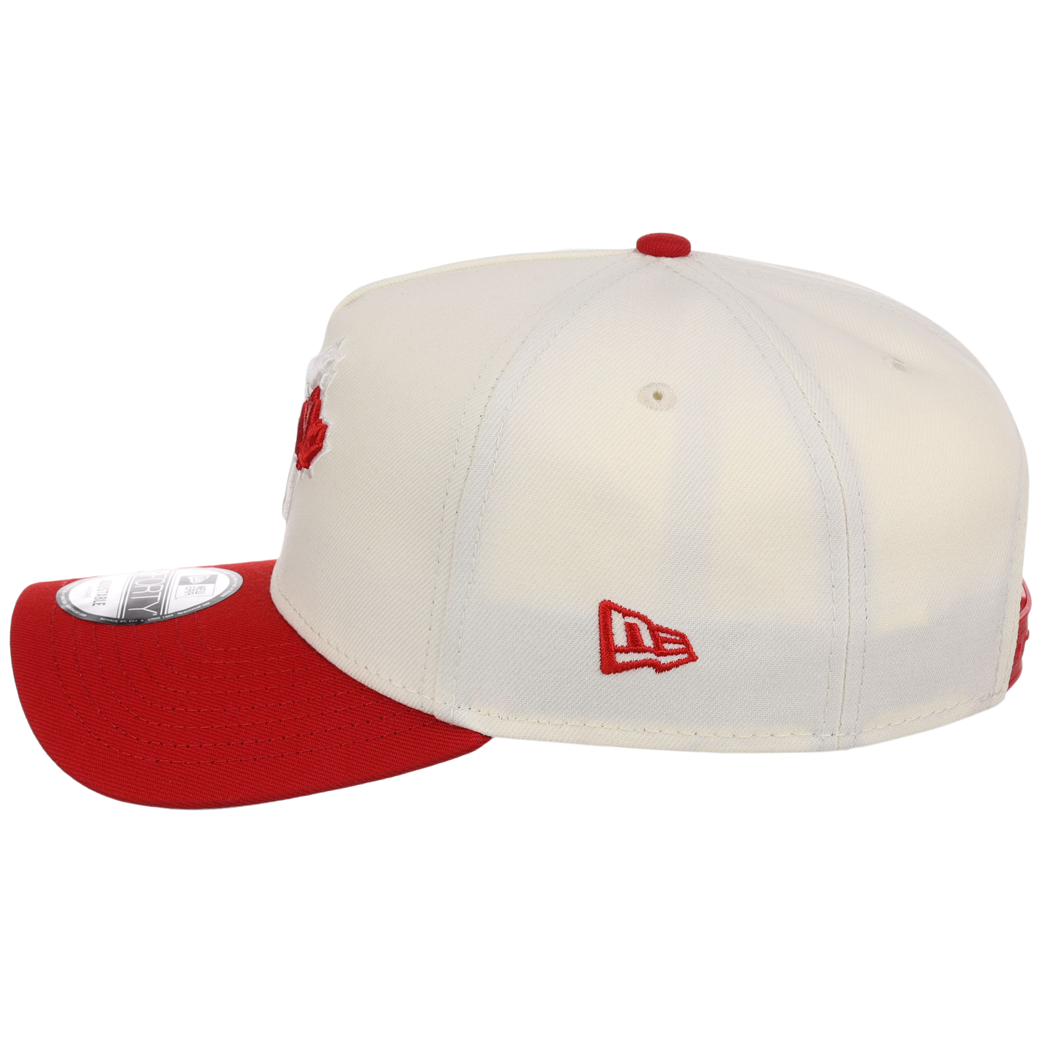 Toronto Blue Jays Toronto Crown the City - Chrome Pop Red New Era 9FORTY (Chrome/Red)