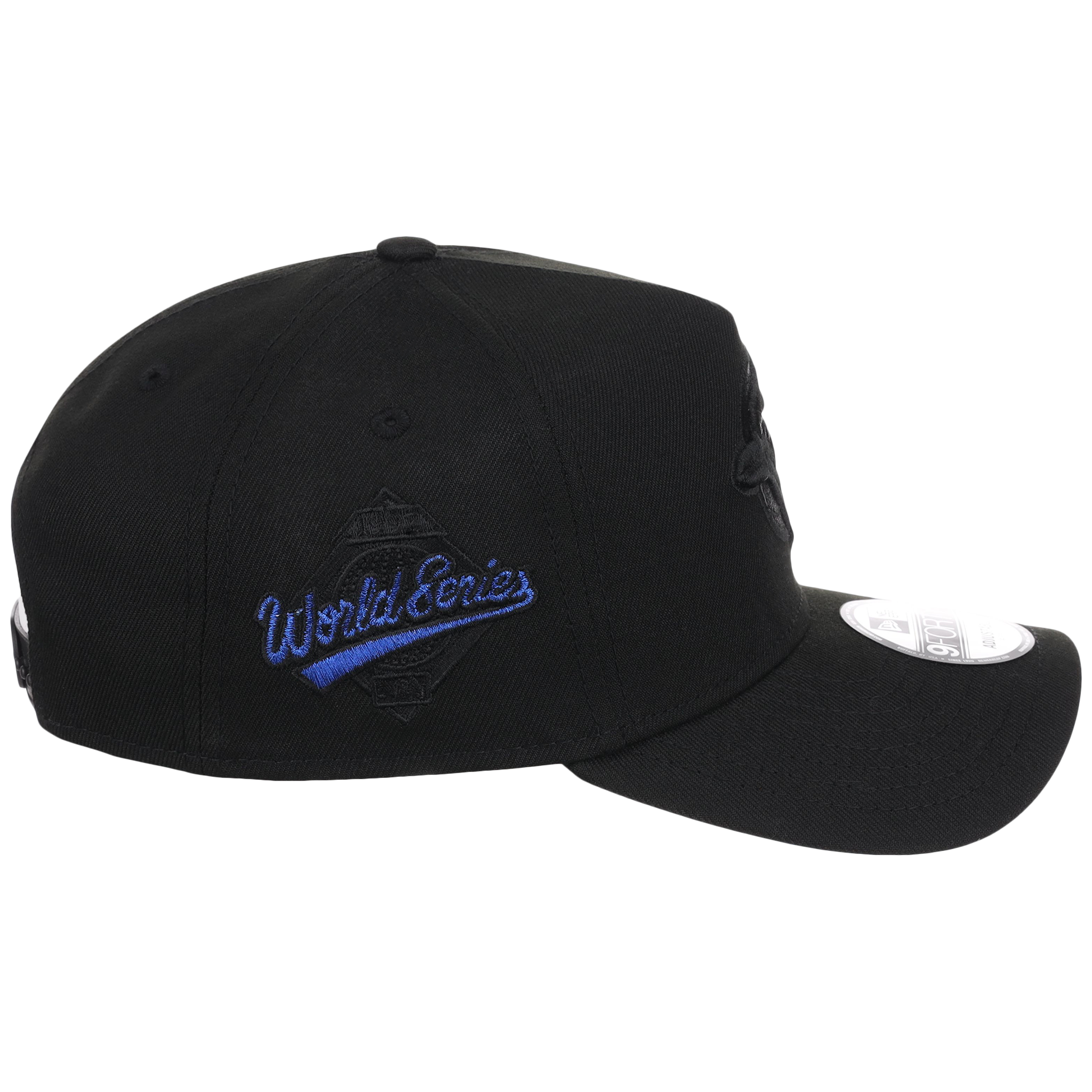 Toronto Blue Jays Toronto Crown the City - Black Pop Royal New Era 9FORTY (Black/Black)