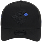 Toronto Blue Jays Toronto Crown the City - Black Pop Royal New Era 9FORTY (Black/Black)