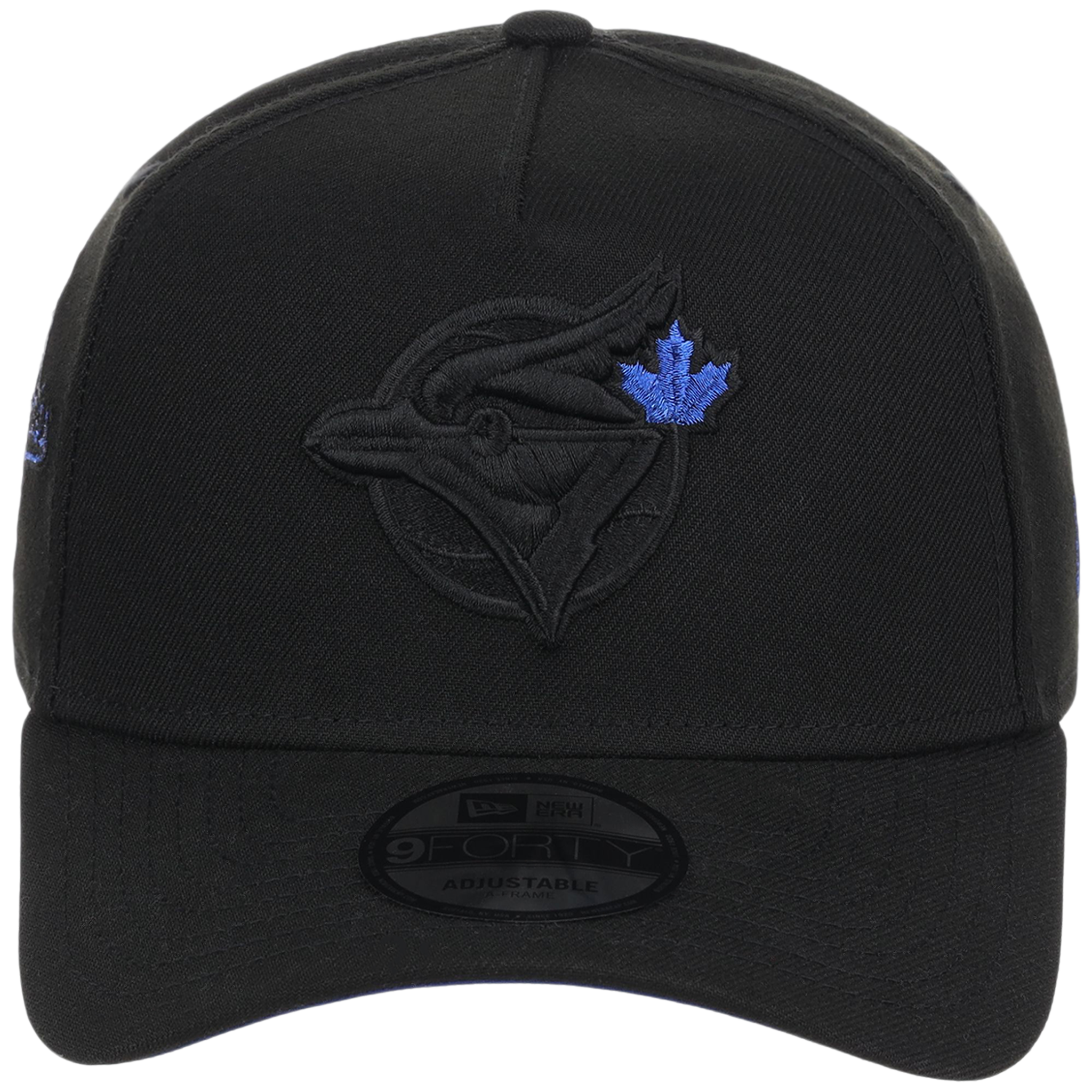 Toronto Blue Jays Toronto Crown the City - Black Pop Royal New Era 9FORTY (Black/Black)