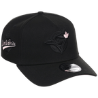 Toronto Blue Jays Toronto Crown the City - Black Pop Pink New Era 9FORTY (Black/Black)