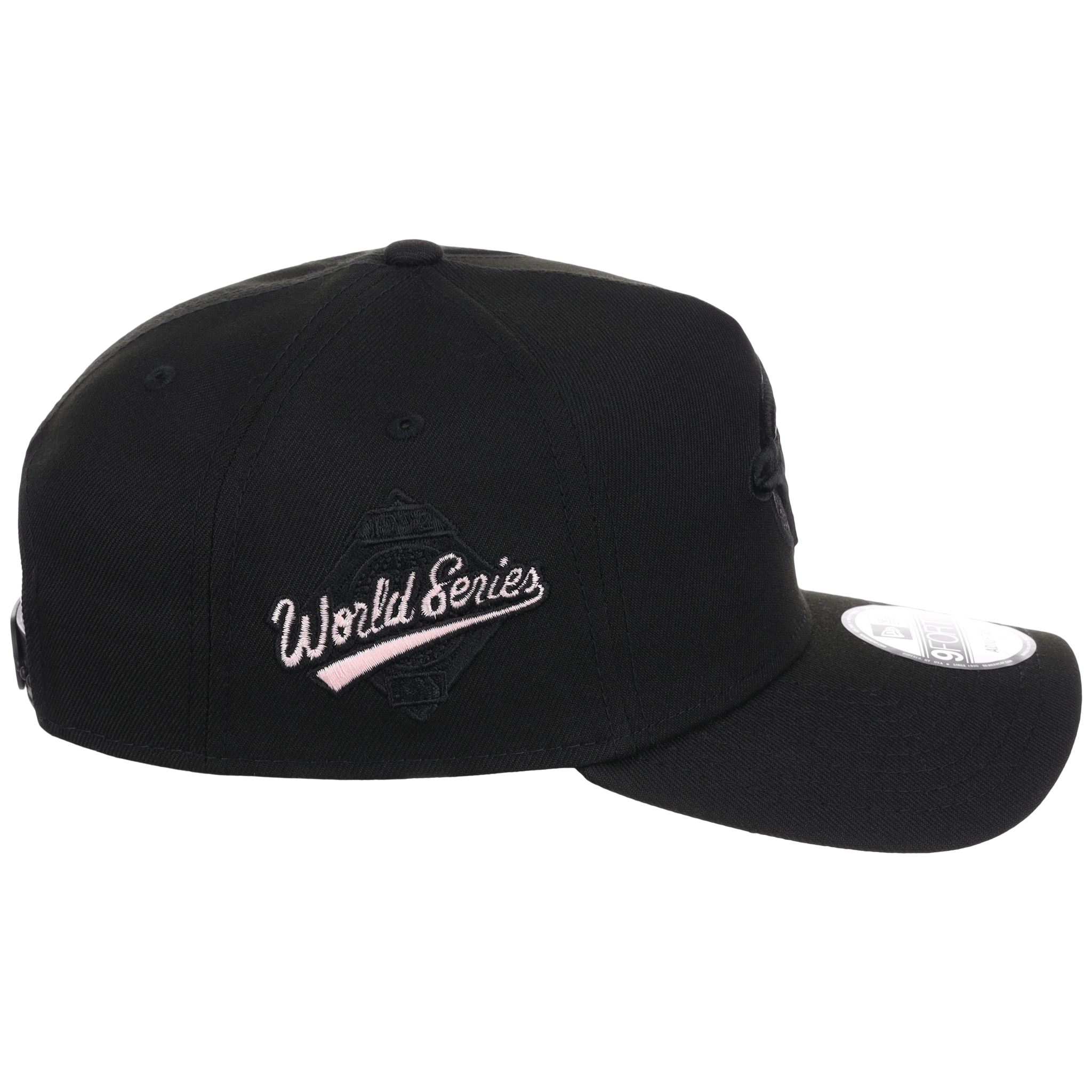 Toronto Blue Jays Toronto Crown the City - Black Pop Pink New Era 9FORTY (Black/Black)