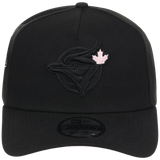 Toronto Blue Jays Toronto Crown the City - Black Pop Pink New Era 9FORTY (Black/Black)