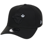 Toronto Blue Jays Toronto Crown the City - Black Pop Sky New Era 9FORTY (Black/Black)
