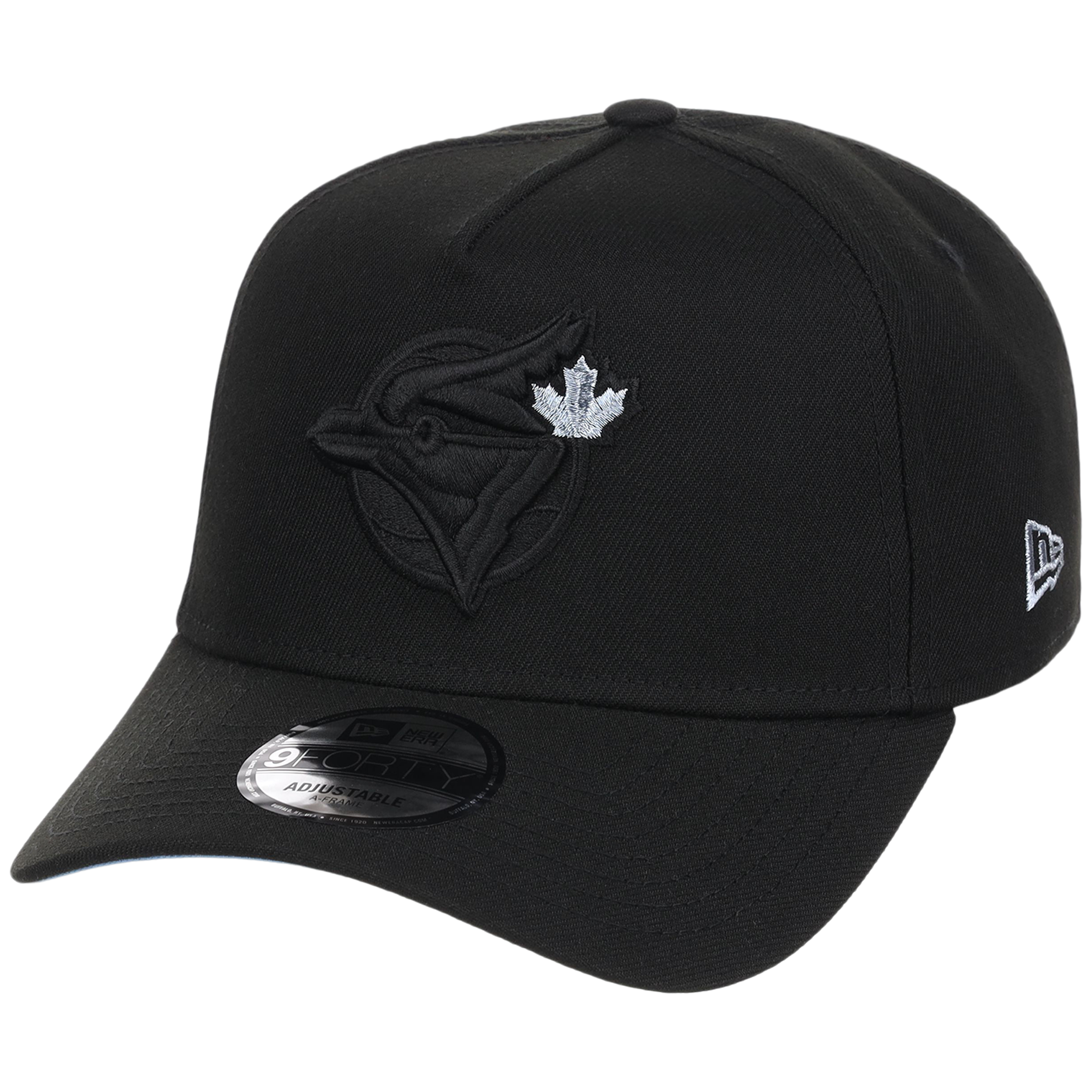 Toronto Blue Jays Toronto Crown the City - Black Pop Sky New Era 9FORTY (Black/Black)