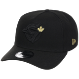 Toronto Blue Jays Toronto Crown the City - Black Pop Gold New Era 9FORTY (Black/Black)