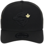 Toronto Blue Jays Toronto Crown the City - Black Pop Gold New Era 9FORTY (Black/Black)