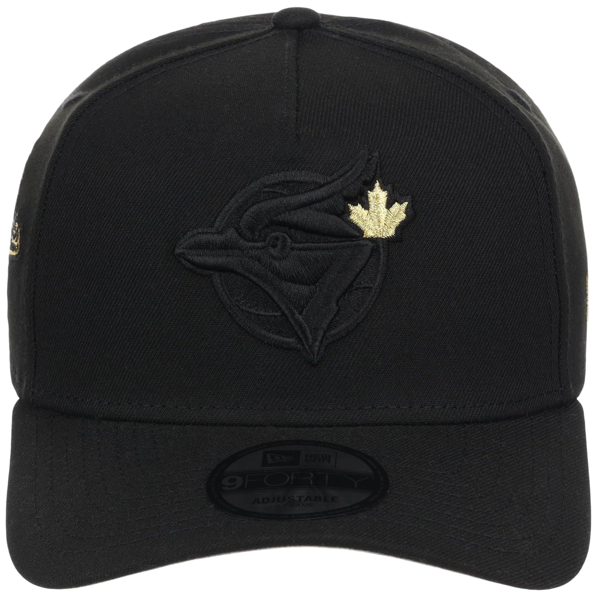 Toronto Blue Jays Toronto Crown the City - Black Pop Gold New Era 9FORTY (Black/Black)