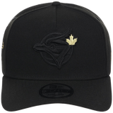 Toronto Blue Jays Toronto Crown the City - Black Pop Gold New Era 9FORTY (Black/Black)