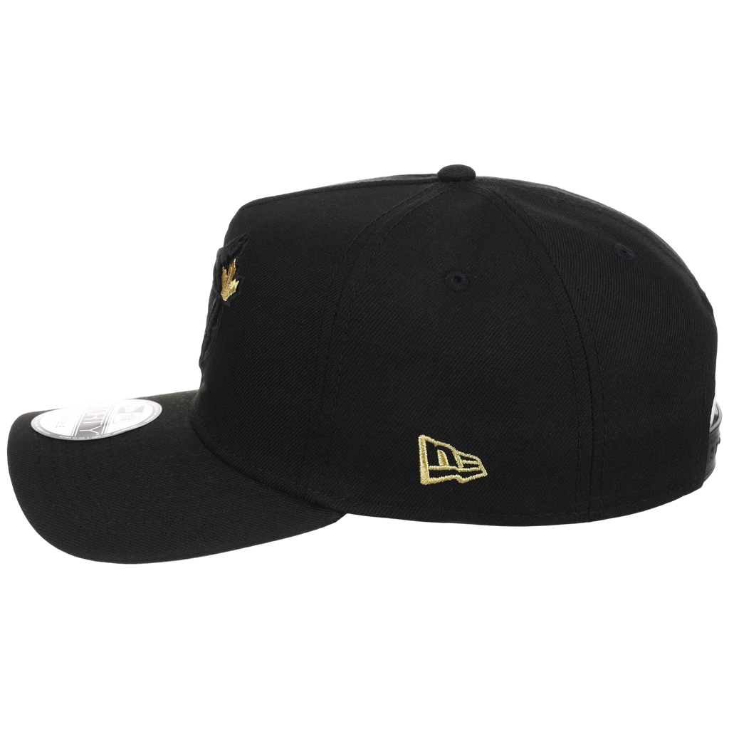 Toronto Blue Jays Toronto Crown the City - Black Pop Gold New Era 9FORTY (Black/Black)