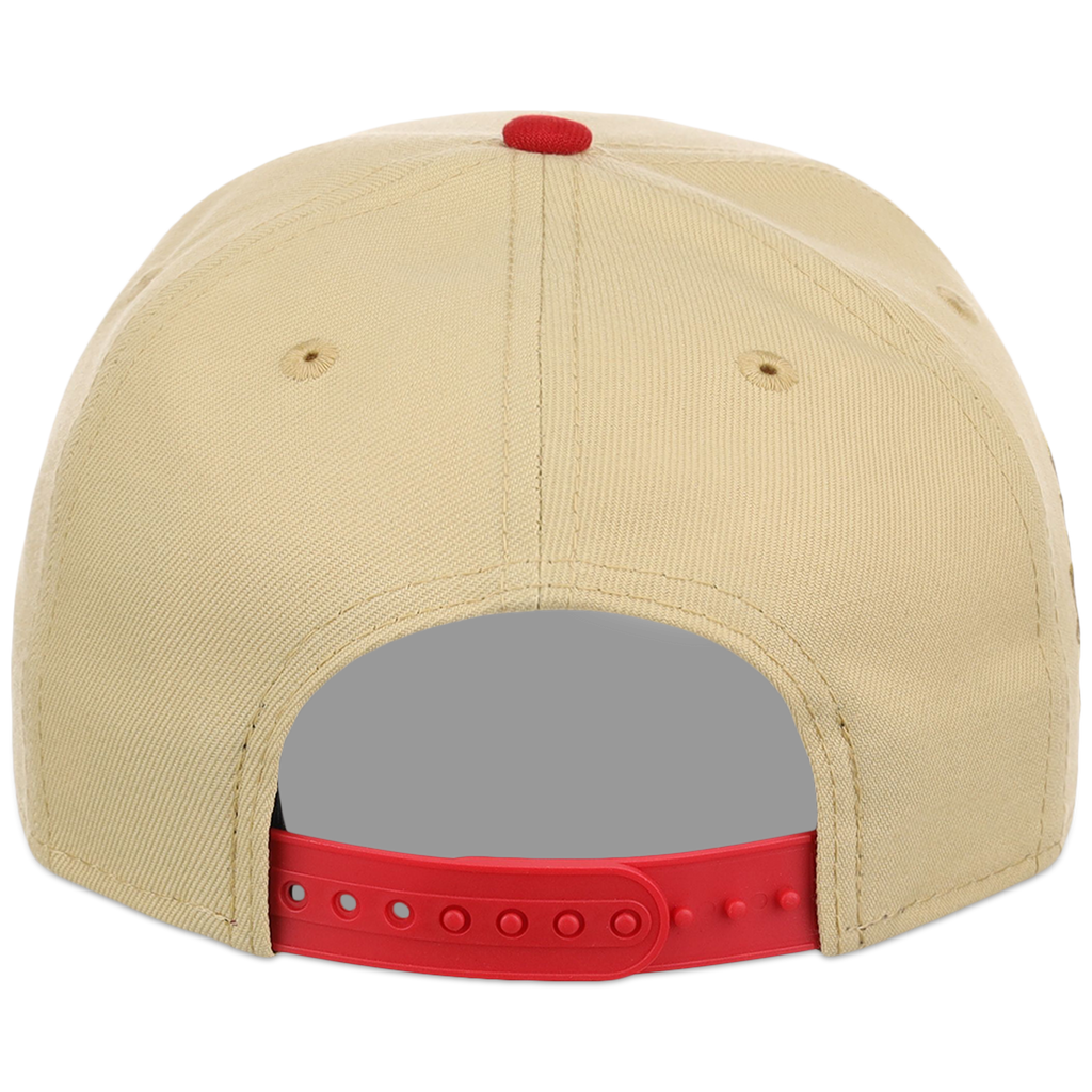 Toronto Blue Jays Toronto Crown the City - Flag Fill New Era 9FORTY (Gold/Red)