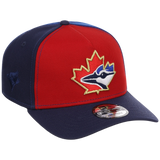 Toronto Blue Jays Toronto Crown the City - Pinwheel New Era 9FORTY (Multi/Navy)
