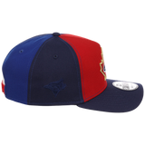 Toronto Blue Jays Toronto Crown the City - Pinwheel New Era 9FORTY (Multi/Navy)