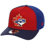Toronto Blue Jays Toronto Crown the City - Pinwheel New Era 9FORTY (Multi/Navy)