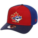 Toronto Blue Jays Toronto Crown the City - Pinwheel New Era 9FORTY (Multi/Navy)