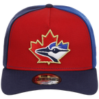 Toronto Blue Jays Toronto Crown the City - Pinwheel New Era 9FORTY (Multi/Navy)