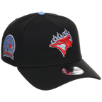 Toronto Blue Jays Toronto Crown the City - Blue Flame New Era 9FORTY (Black/Black)
