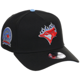 Toronto Blue Jays Toronto Crown the City - Blue Flame New Era 9FORTY (Black/Black)