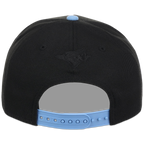 Toronto Blue Jays Toronto Crown the City - Blue Flame New Era 9FORTY (Black/Black)