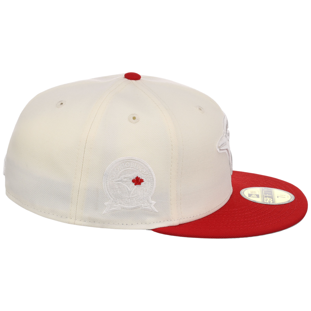 Toronto Blue Jays Toronto Crown the City - Chrome Pop New Era 59FIFTY (Chrome/Red)
