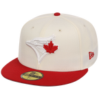 Toronto Blue Jays Toronto Crown the City - Chrome Pop New Era 59FIFTY (Chrome/Red)