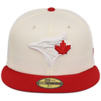 Toronto Blue Jays Toronto Crown the City - Chrome Pop New Era 59FIFTY (Chrome/Red)