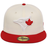 Toronto Blue Jays Toronto Crown the City - Chrome Pop New Era 59FIFTY (Chrome/Red)