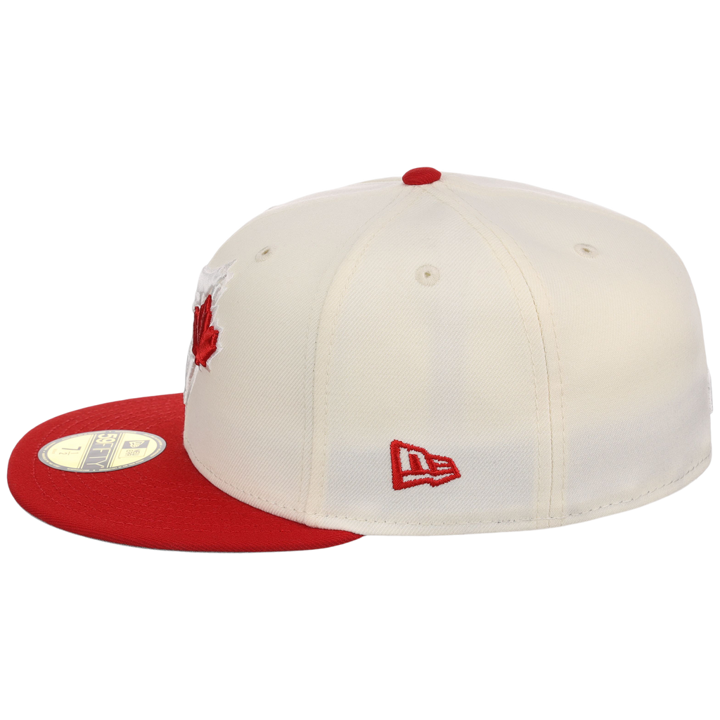 Toronto Blue Jays Toronto Crown the City - Chrome Pop New Era 59FIFTY (Chrome/Red)