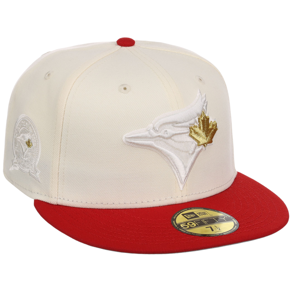 Toronto Blue Jays Toronto Crown the City - Chrome Pop New Era 59FIFTY (Chrome/Red)