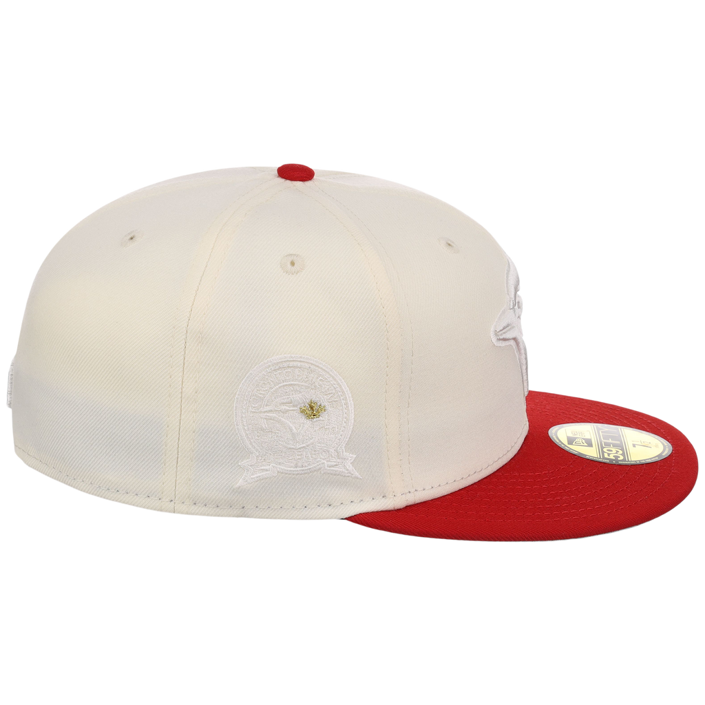 Toronto Blue Jays Toronto Crown the City - Chrome Pop New Era 59FIFTY (Chrome/Red)
