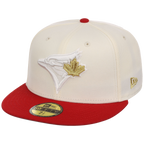 Toronto Blue Jays Toronto Crown the City - Chrome Pop New Era 59FIFTY (Chrome/Red)