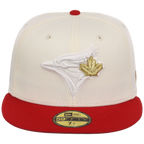Toronto Blue Jays Toronto Crown the City - Chrome Pop New Era 59FIFTY (Chrome/Red)