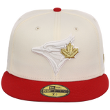 Toronto Blue Jays Toronto Crown the City - Chrome Pop New Era 59FIFTY (Chrome/Red)