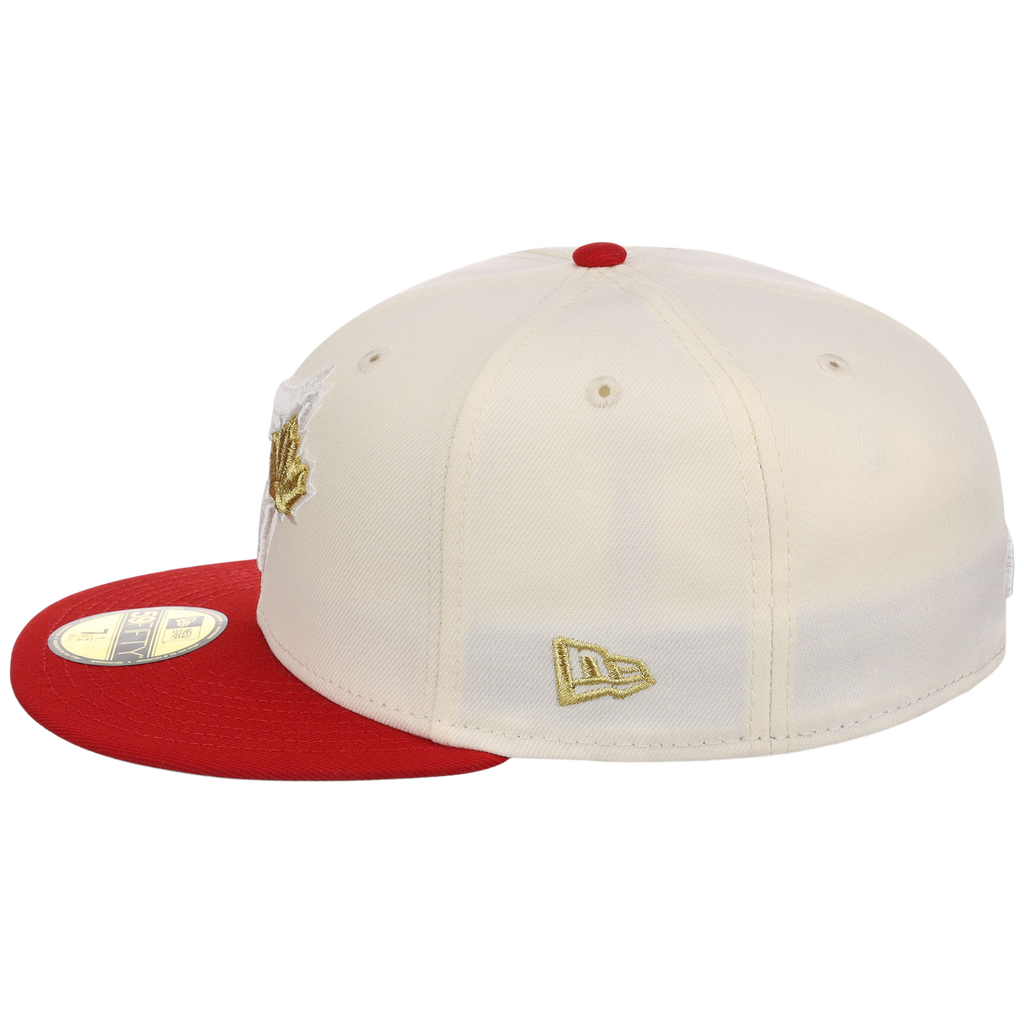 Toronto Blue Jays Toronto Crown the City - Chrome Pop New Era 59FIFTY (Chrome/Red)