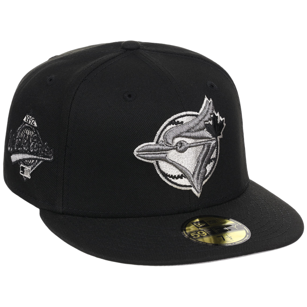 Toronto Blue Jays Toronto Crown the City - Liquid Titanium New Era 59FIFTY (Black/Black)