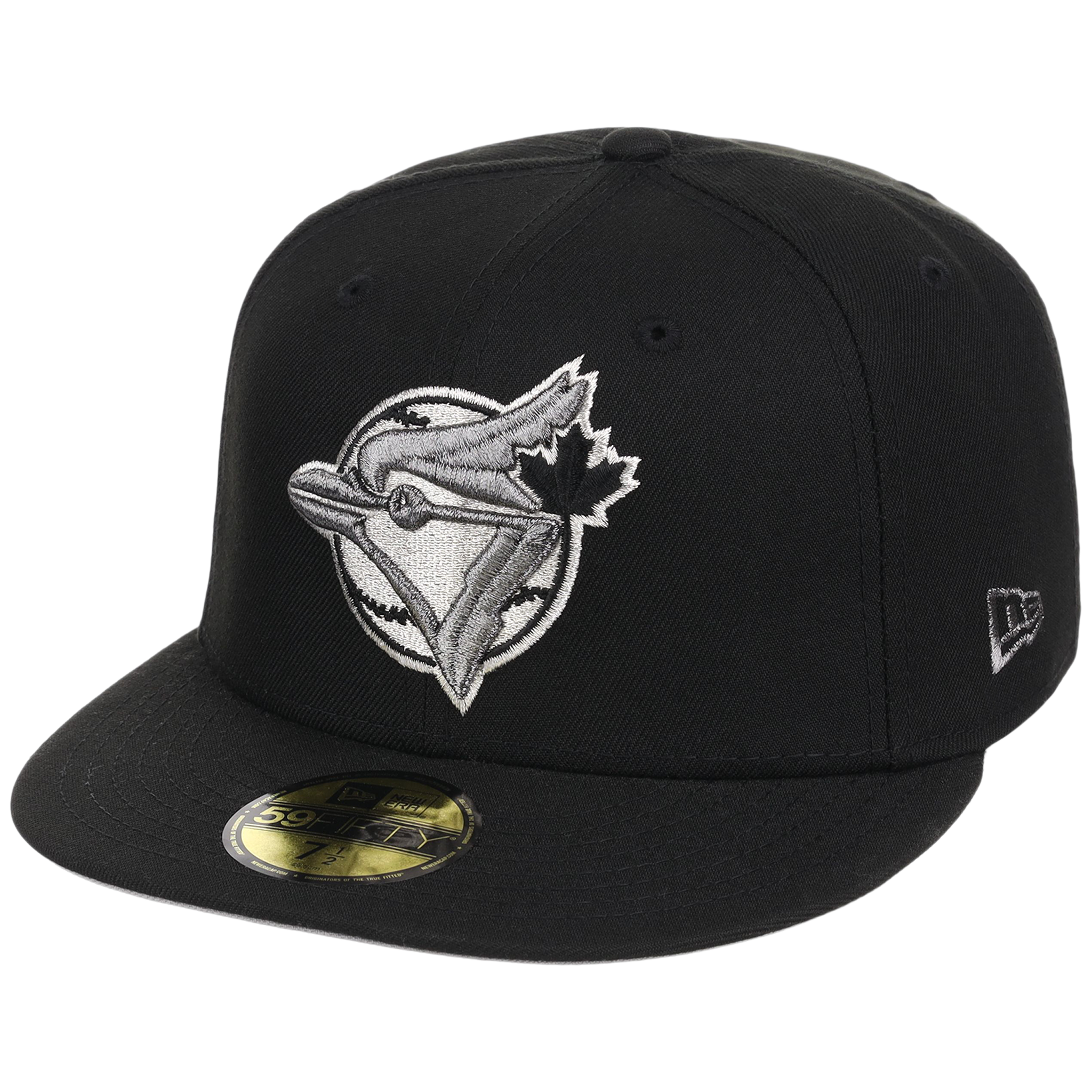 Toronto Blue Jays Toronto Crown the City - Liquid Titanium New Era 59FIFTY (Black/Black)