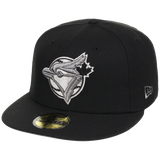 Toronto Blue Jays Toronto Crown the City - Liquid Titanium New Era 59FIFTY (Black/Black)