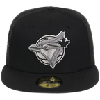 Toronto Blue Jays Toronto Crown the City - Liquid Titanium New Era 59FIFTY (Black/Black)