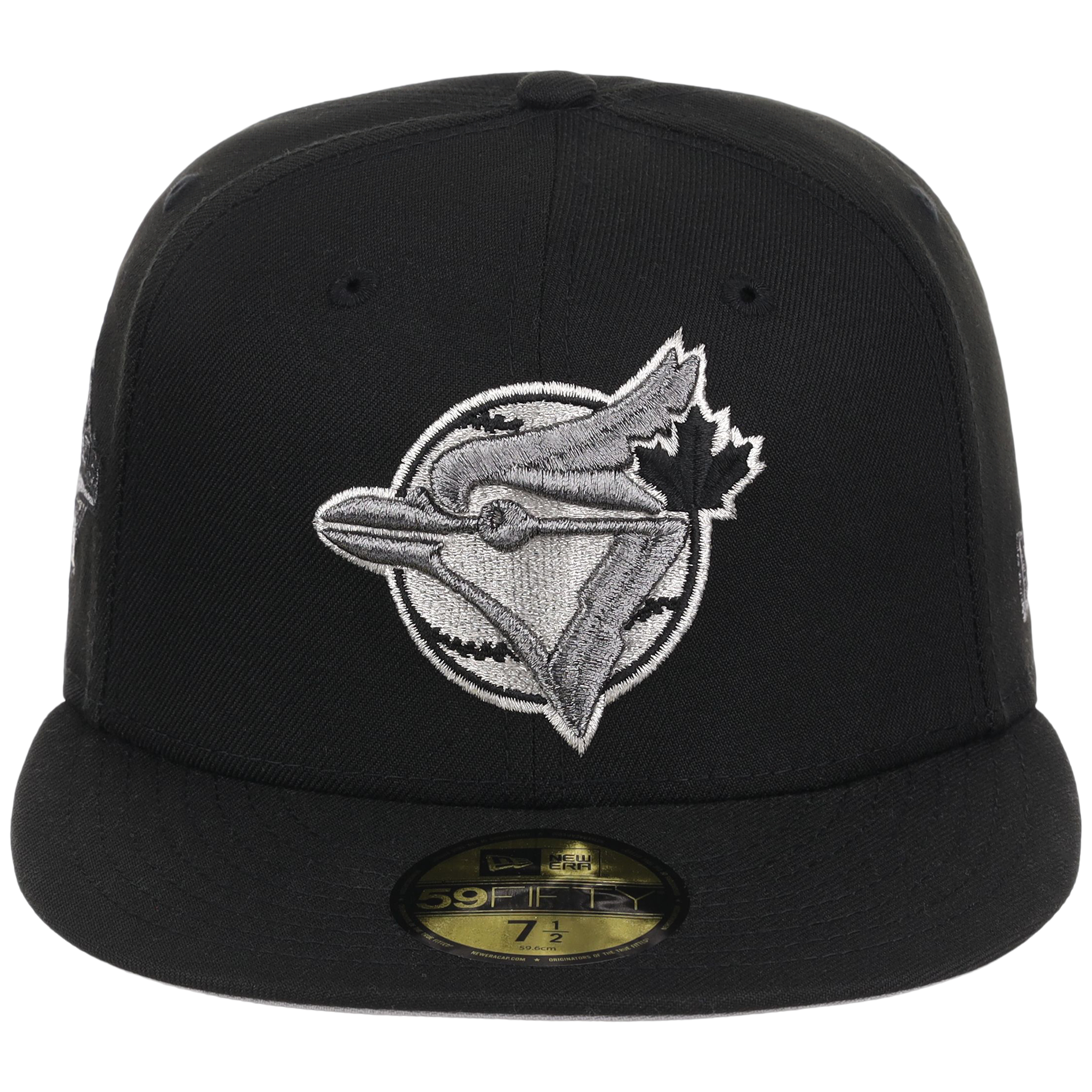 Toronto Blue Jays Toronto Crown the City - Liquid Titanium New Era 59FIFTY (Black/Black)