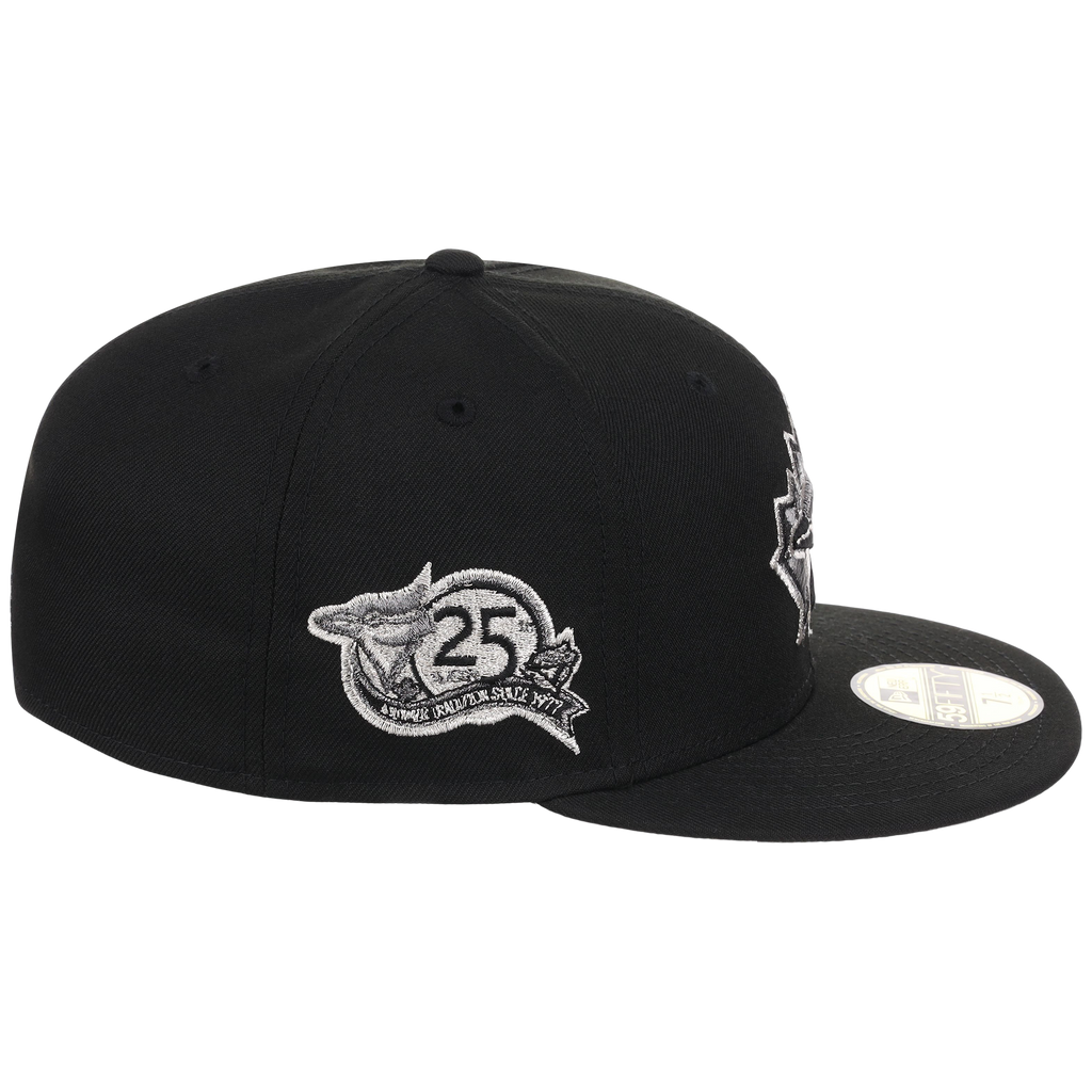 Toronto Blue Jays Toronto Crown the City - Liquid Titanium New Era 59FIFTY (Black/Black)